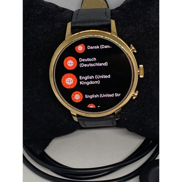 Fossil Gen 4 Authentic Digital Dial Smart Watch Custom Band FTW6018 AB191 - Picture 2 of 10